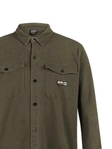 PROTEST Comfort Fit Hemd 'PRTLombard'‌‌‌‌ in Grün