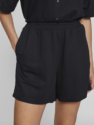 VILA Loosefit Broek in Zwart