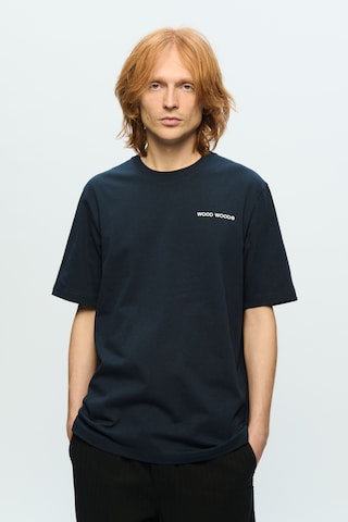 WOOD WOOD Bluser & t-shirts 'WWBobby' i blå: forside