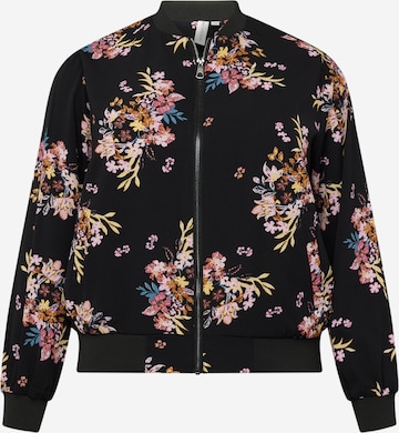ONLY Carmakoma Between-Season Jacket 'LUX ELLIE' in Black: front
