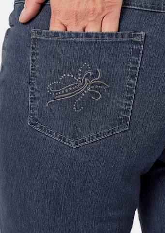 Goldner Slim fit Jeans 'Anna' in Blue