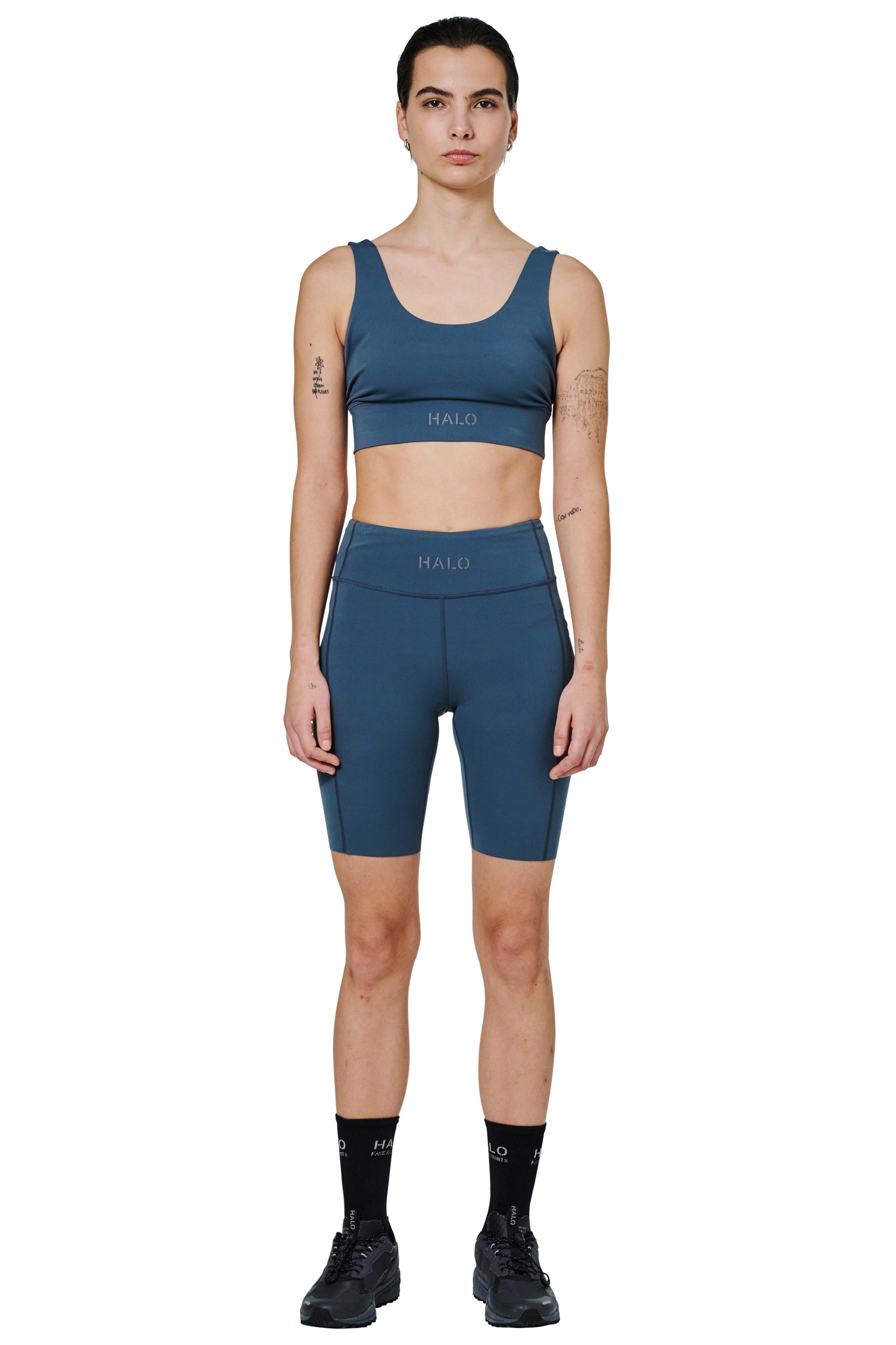 HALO Skinny Workout Pants in Blue
