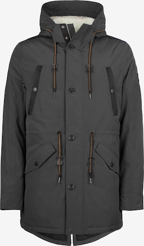 INDICODE JEANS Parka in Grau: Vorderseite