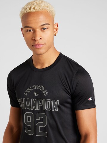 Champion Authentic Athletic Apparel Koszulka funkcyjna w kolorze czarny