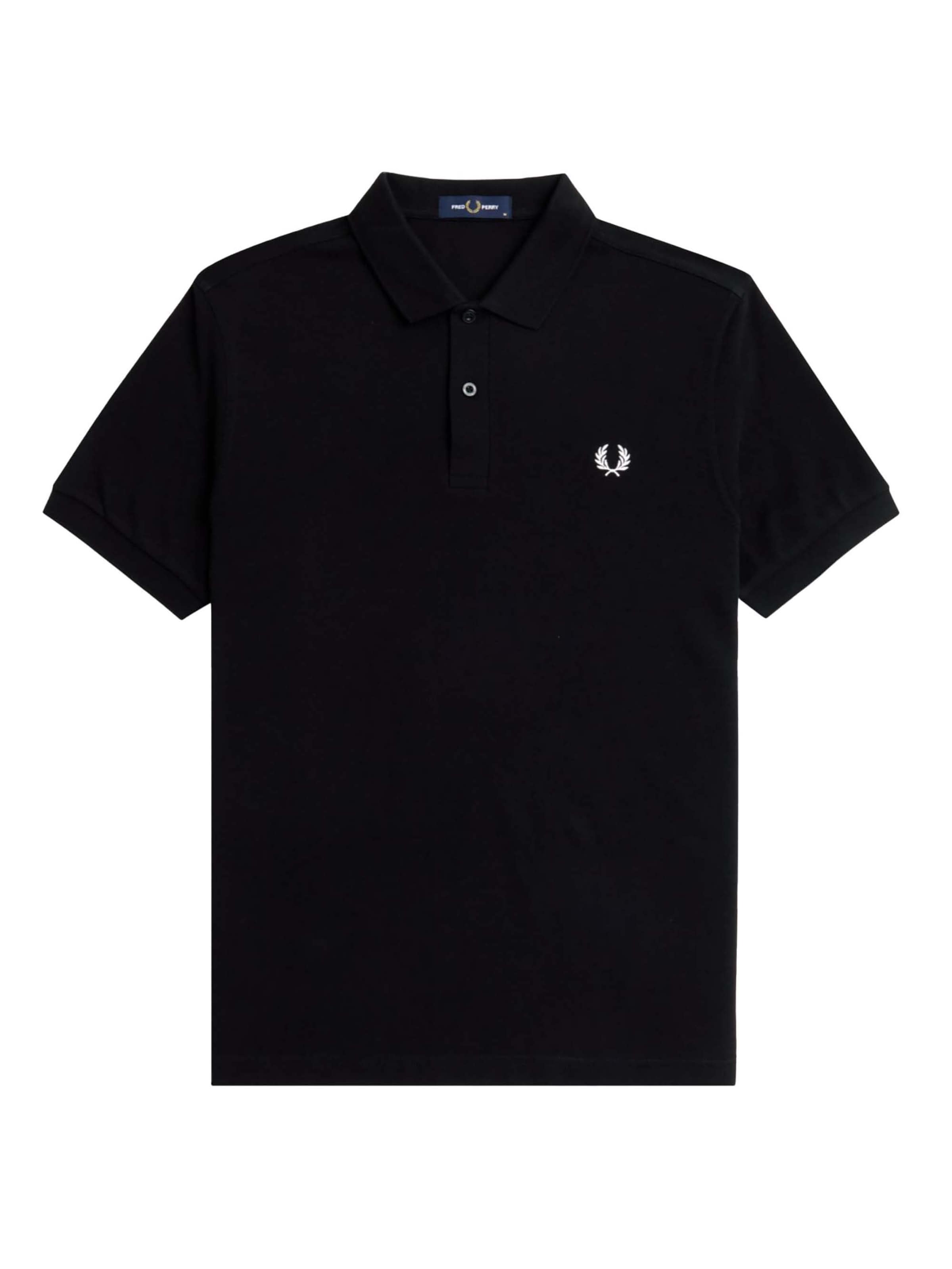 Fred Perry Shirt in Black: front