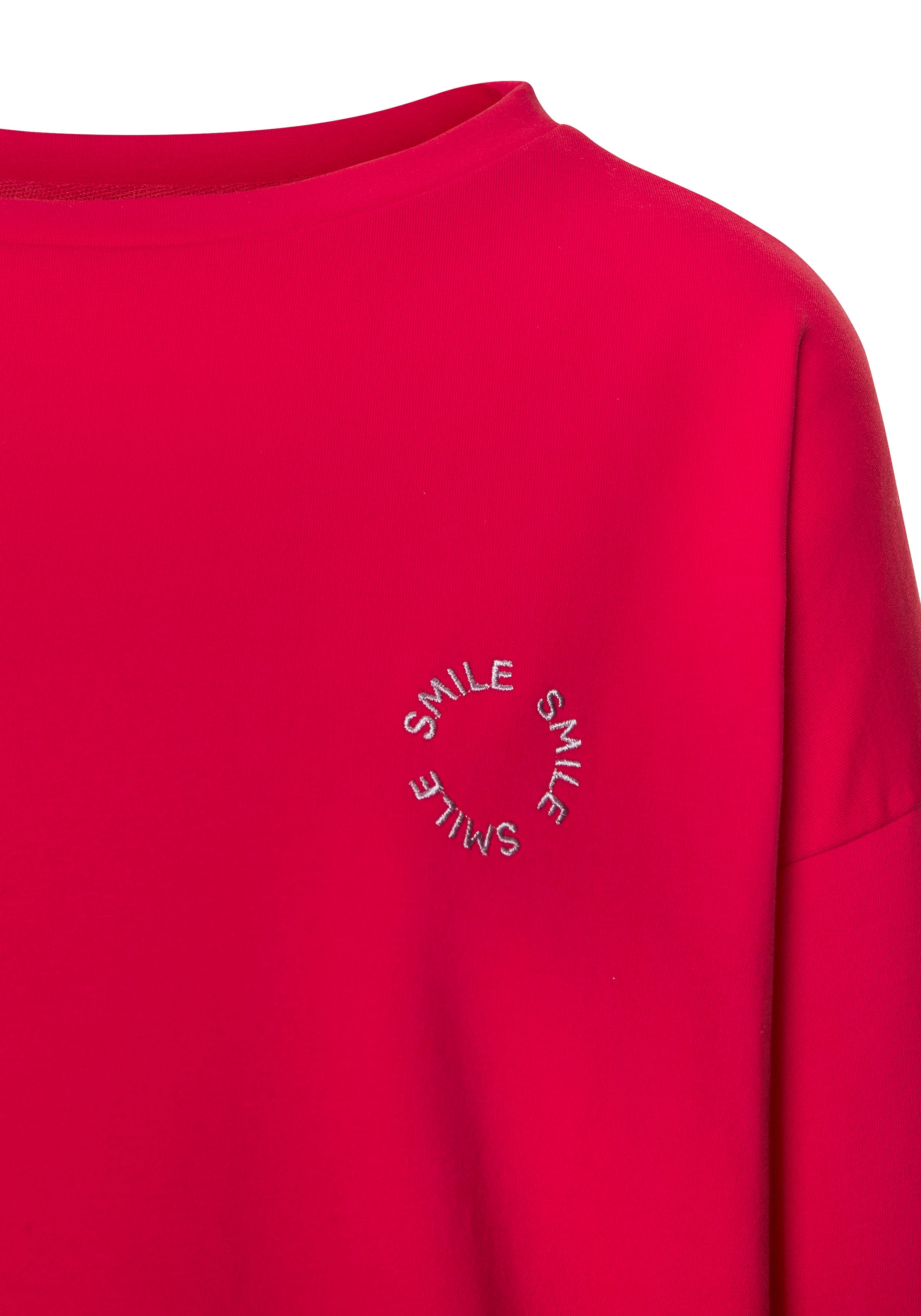 LASCANA Свитшот в Красный