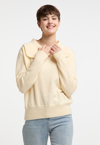 MYMO Sweater 'Blonda' in Yellow: front