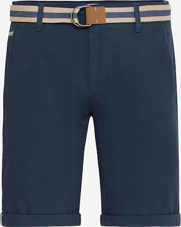 !Solid Chinohose 'Monty' in Blau: Vorderseite