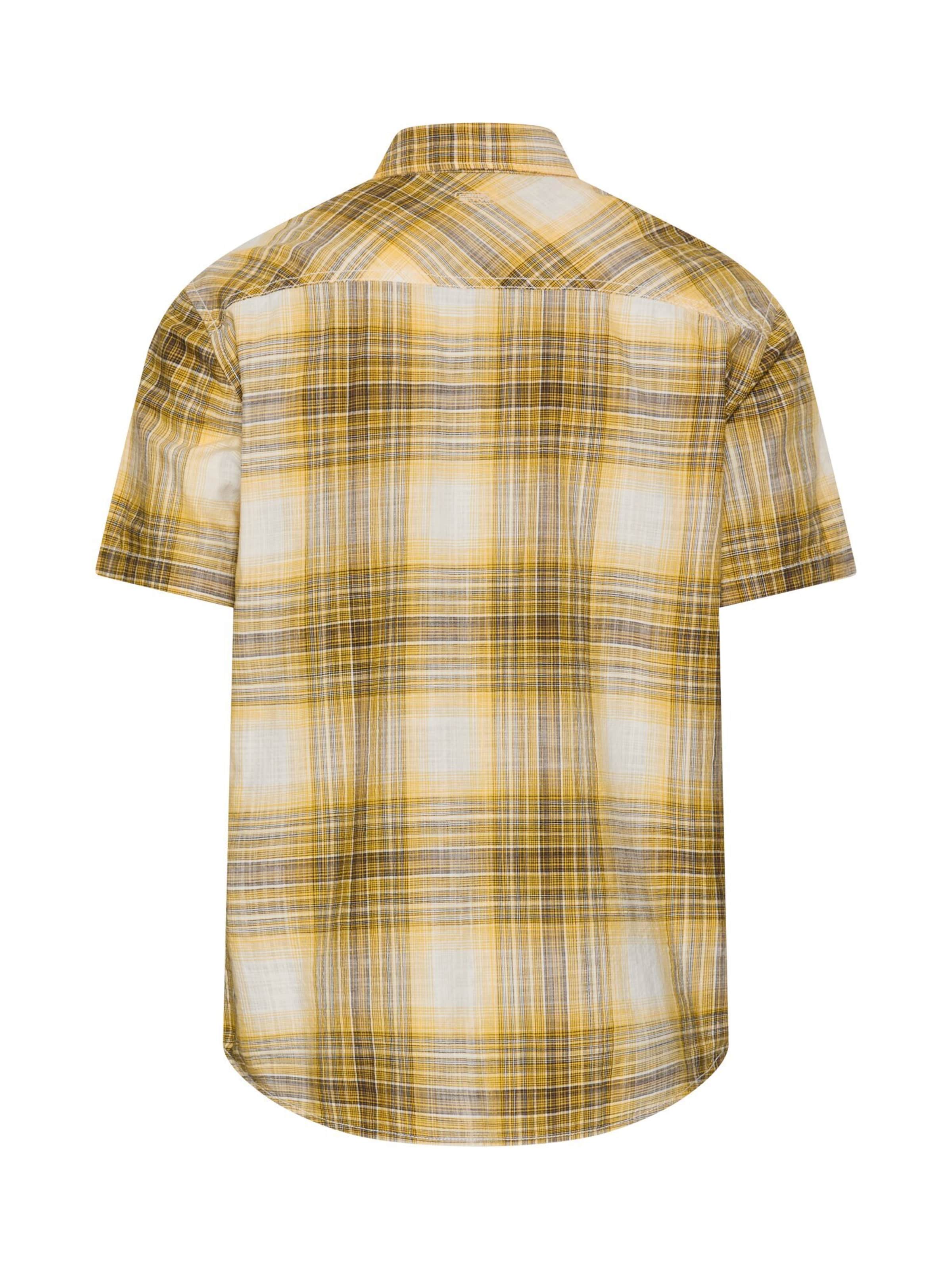 CAMEL ACTIVE Regular Fit Hemd in Gelb