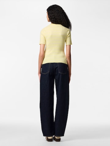 PIECES Pullover i gul