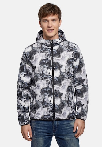 ECY - Casaco meia-estação 'Young Fashion' em cinzento: frente