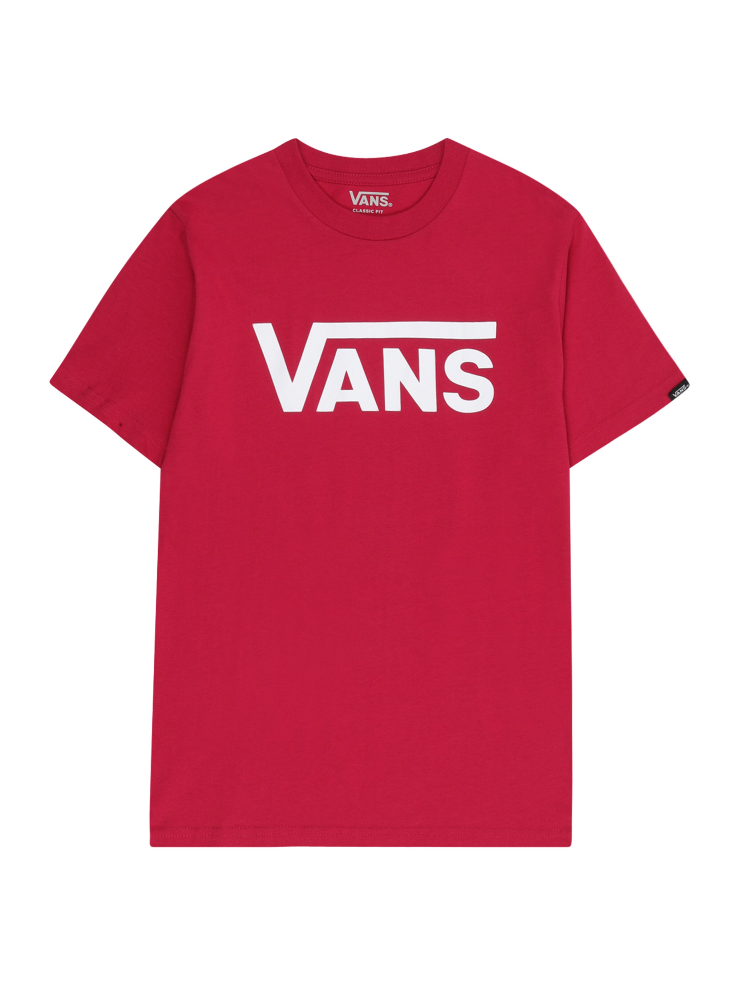 VANS Shirt 'CLASSIC' in Red: front