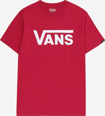 VANS Shirt 'CLASSIC' in Red: front
