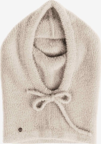 LOEVENICH Mütze in Beige: Vorderseite