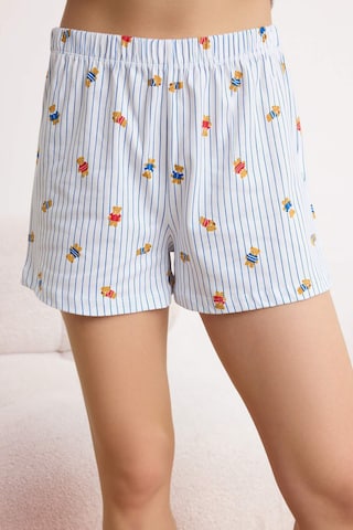 Trendyol Short Pajama Set in White