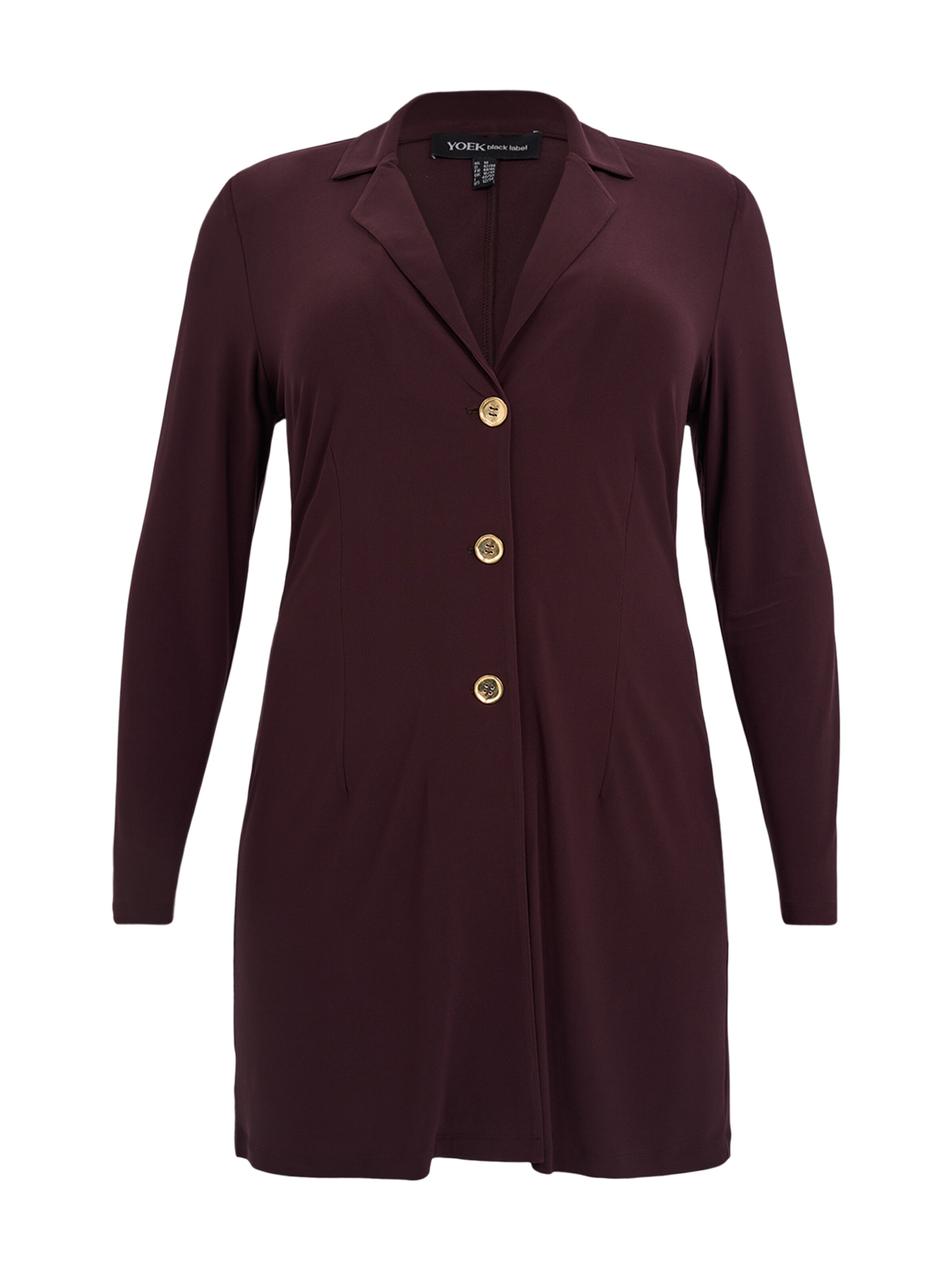 YOEK Blazers in Rood: voorkant