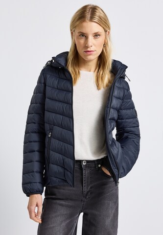 STREET ONE Übergangsjacke in Blau: Vorderseite