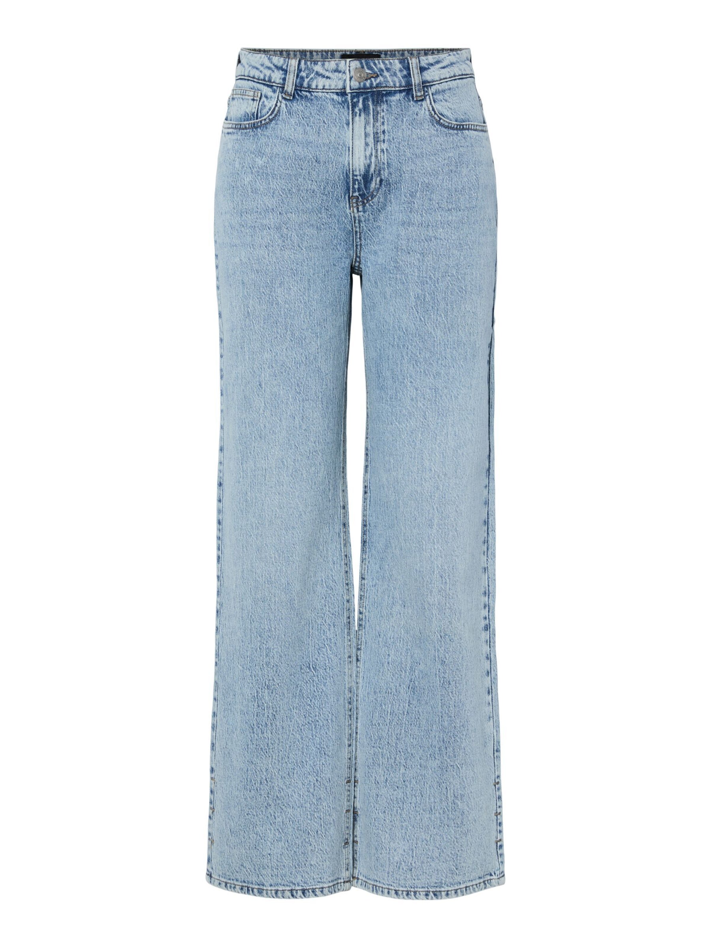 PIECES Regular Jeans 'JILL ' in Blue: front