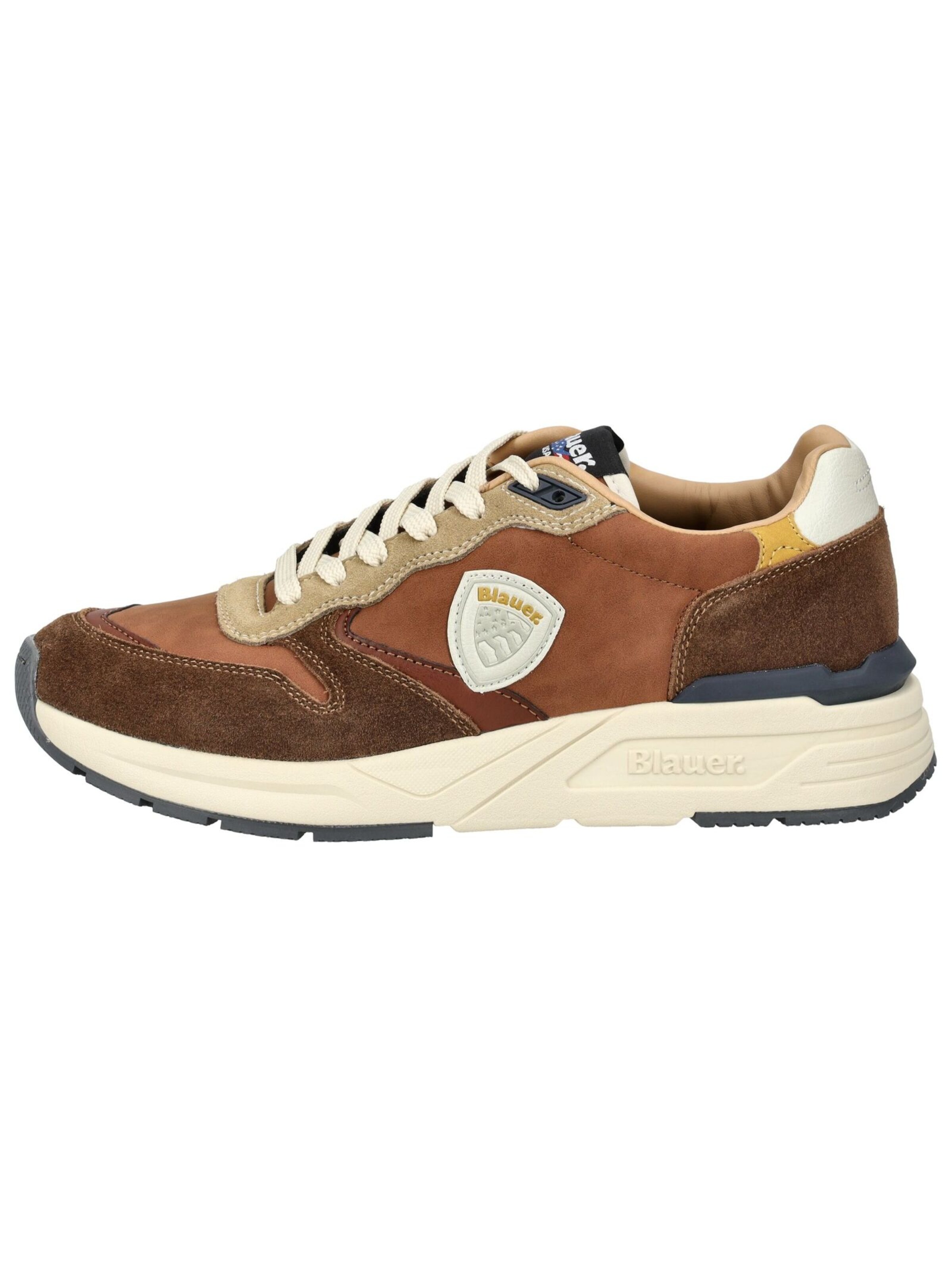 Blauer.USA Platform trainers 'Ray' in Brown
