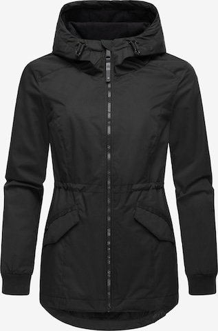 Veste mi-saison 'Dowey A' Ragwear en noir : devant