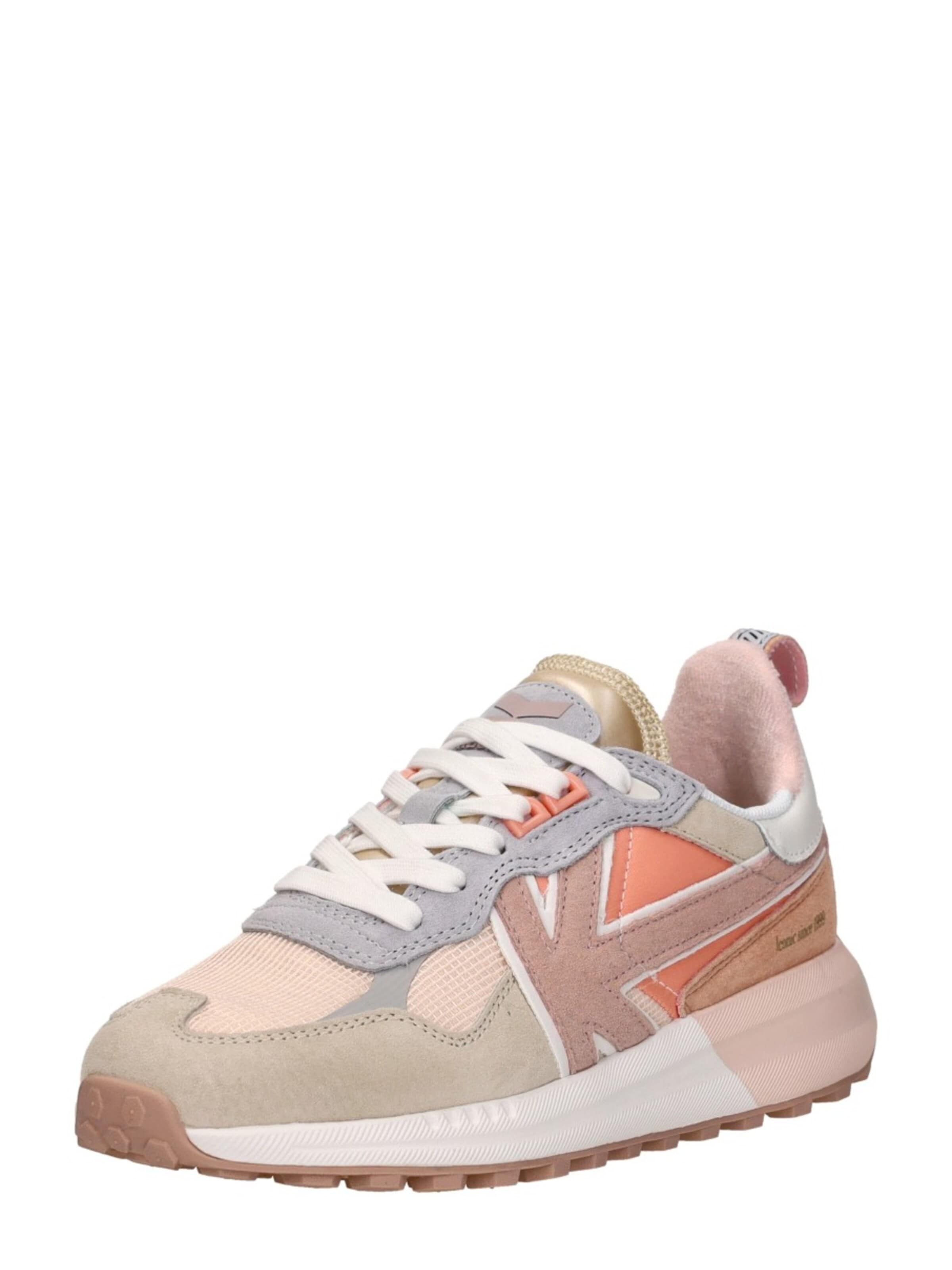 Kaotiko Sneakers laag 'Detroit' in Beige