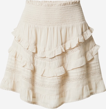 Neo Noir Skirt 'Donna' in Beige: front