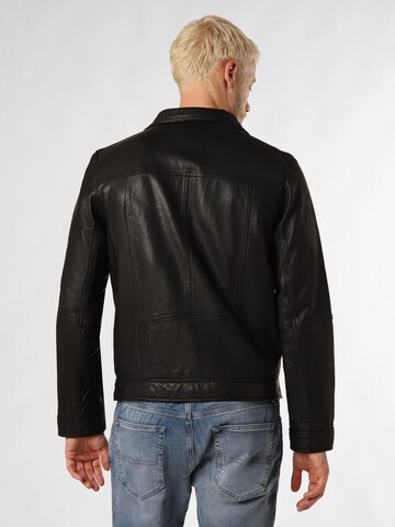 Nils Sundström Between-Season Jacket 'Marc' in Black