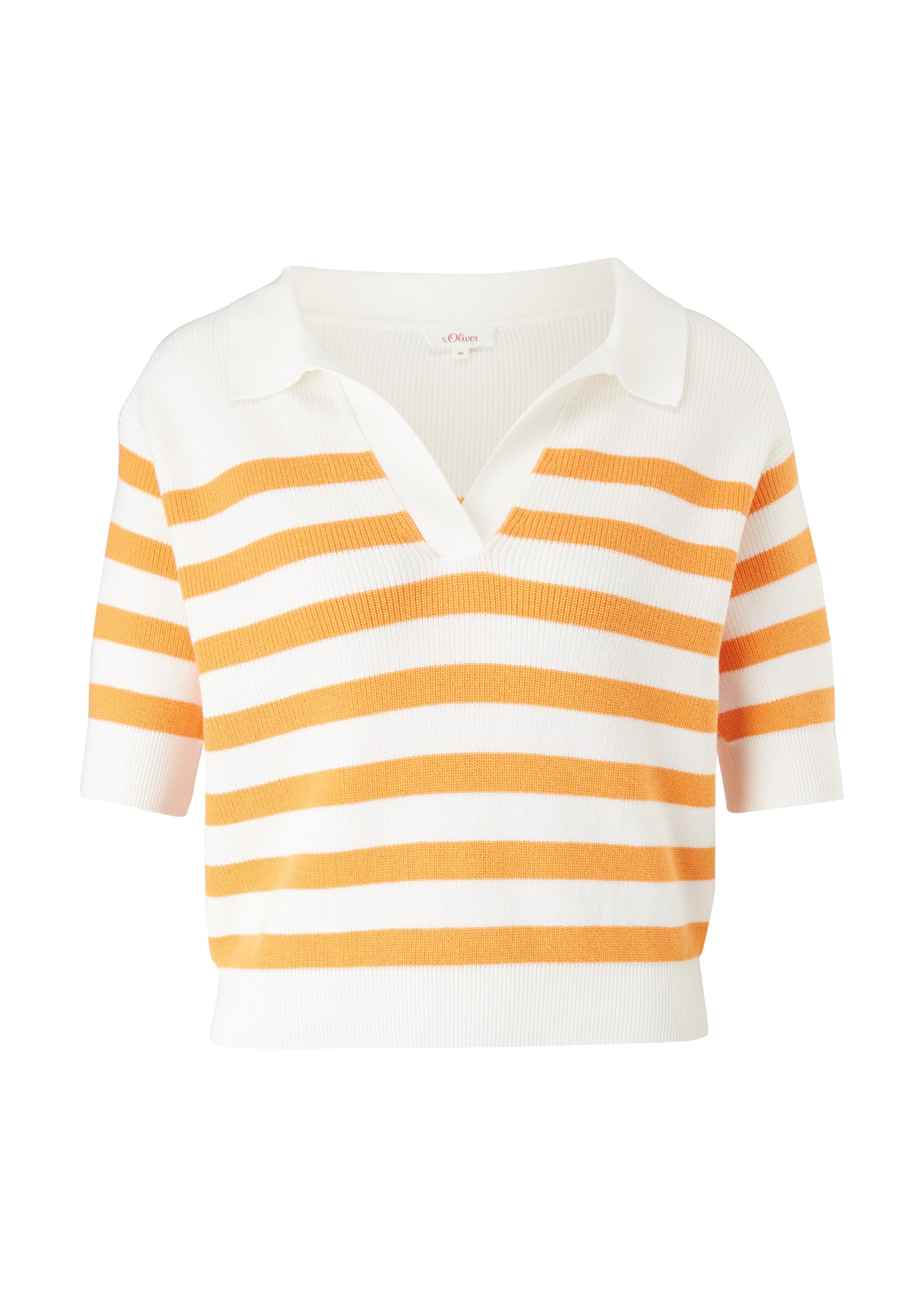 s.Oliver Pullover in Weiß: Vorderseite