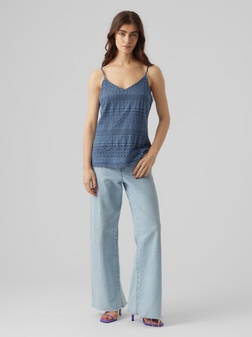 VERO MODA Top 'HONEY' in Blauw