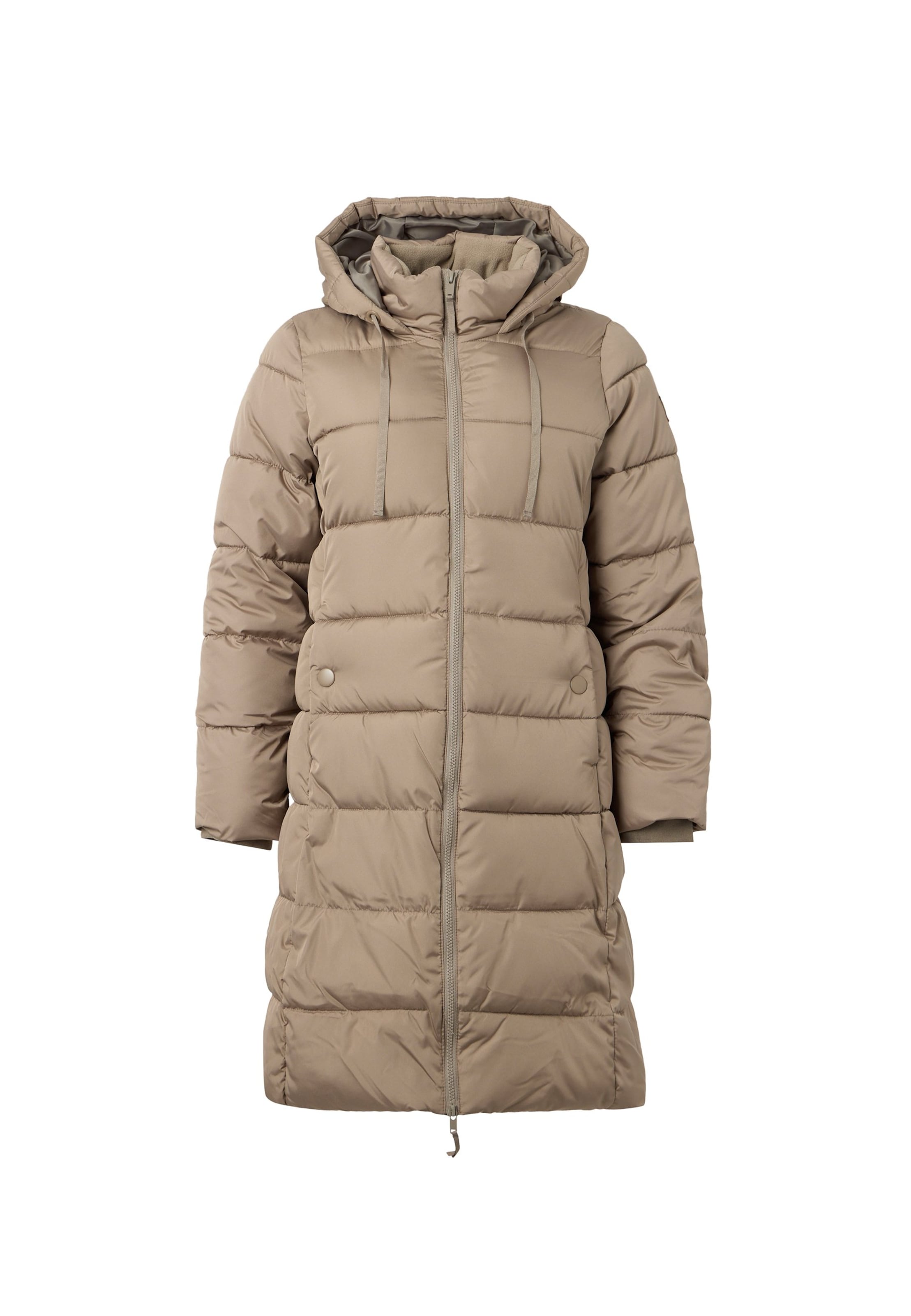 Gap Petite - Sobretudo de inverno em castanho: frente