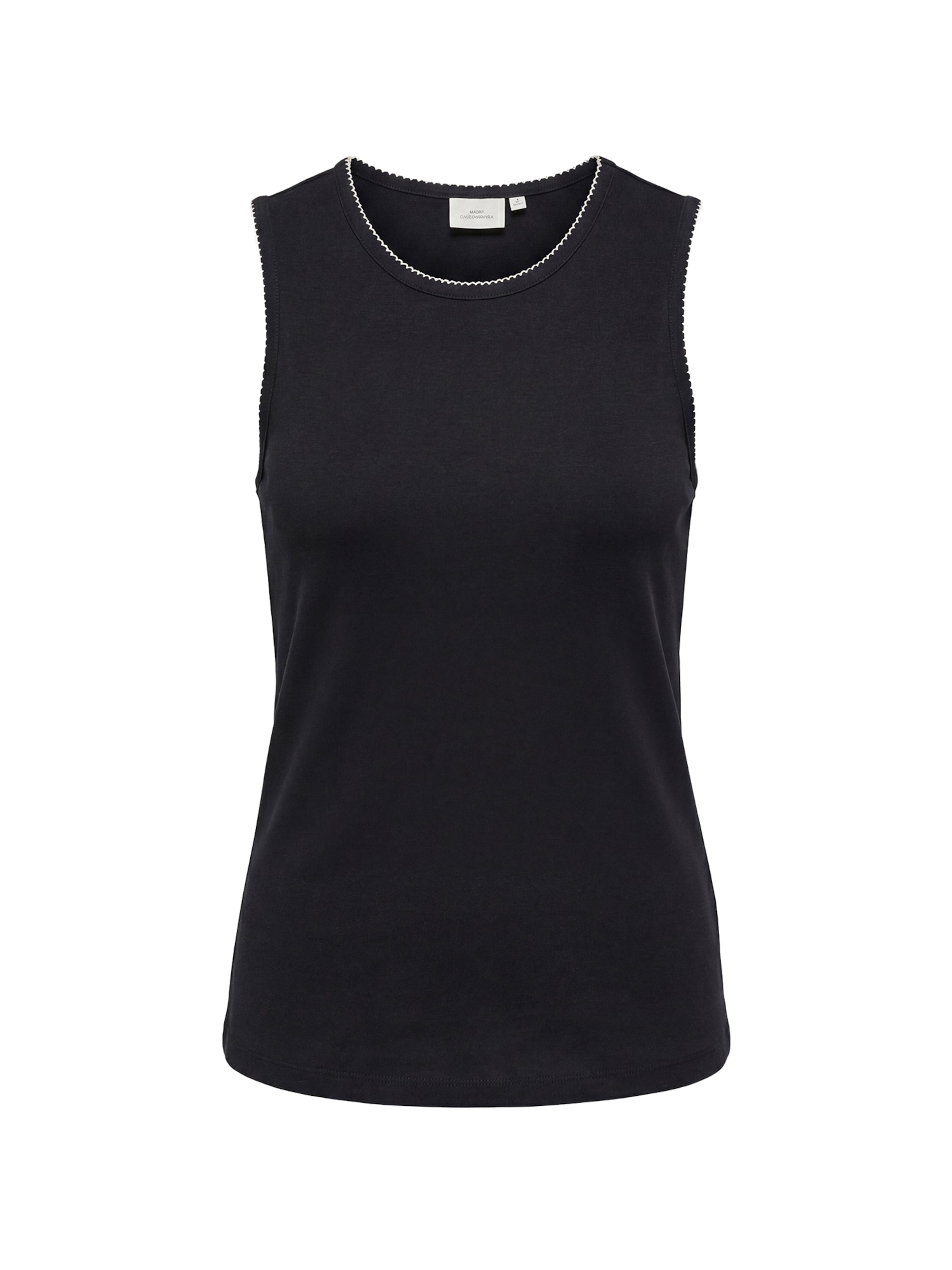 ONLY Carmakoma Top 'CARALLY' in Black / White, Item view
