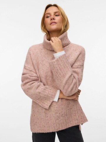 VERO MODA Trui 'INGRID' in Roze: voorkant