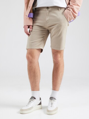 GUESS Regular Chino trousers 'ANGELS' in Grey: front