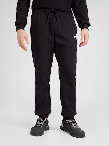 Hummel Tapered Broek 'Nate' in Zwart: voorkant