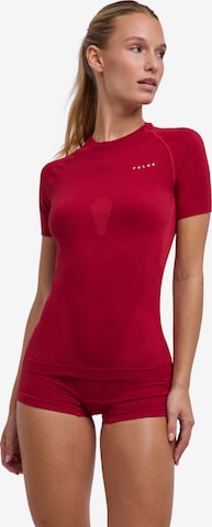 FALKE Base Layer in Red: front