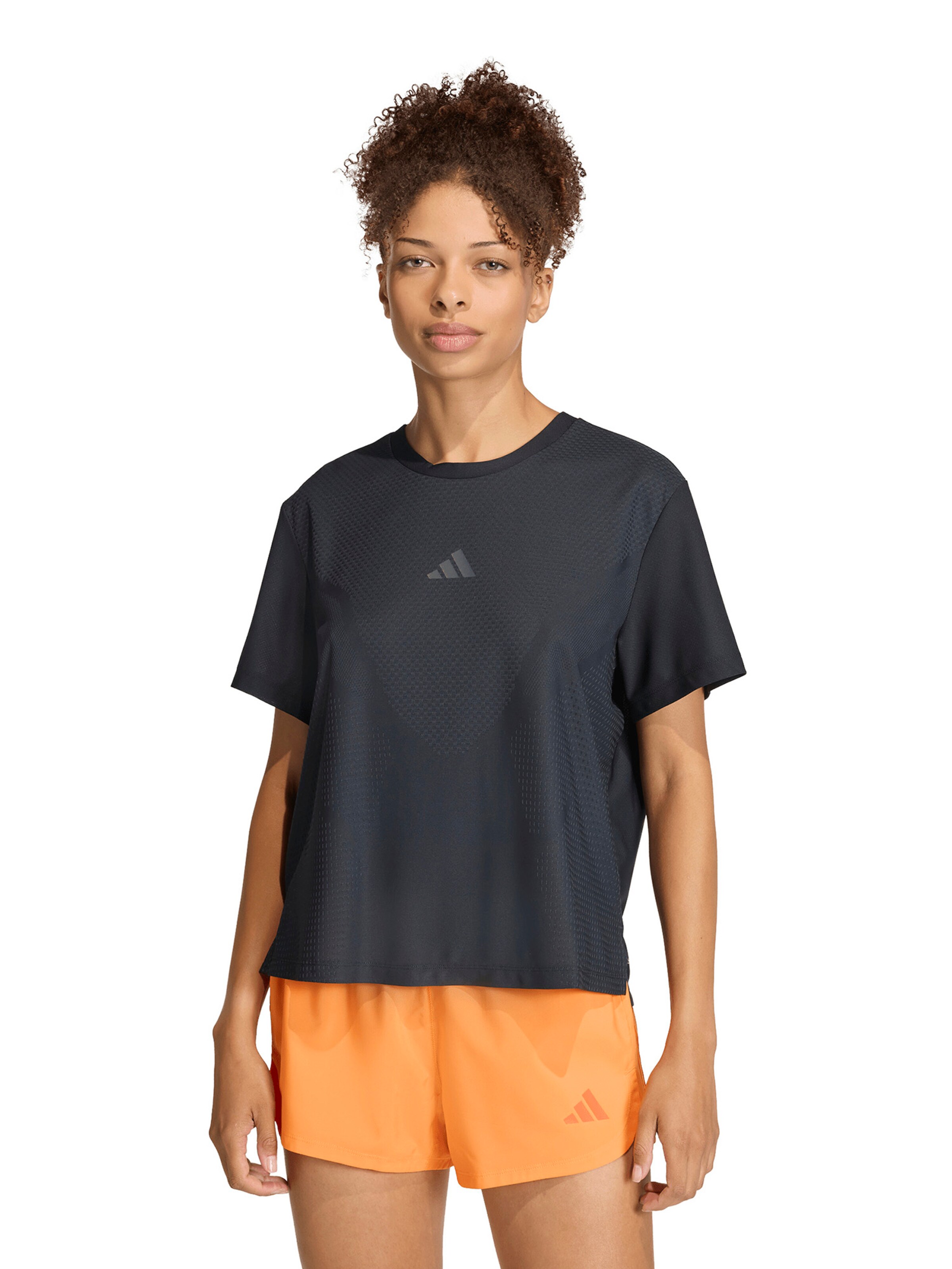 Maglia funzionale di ADIDAS PERFORMANCE in nero: frontale