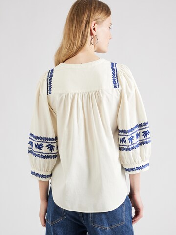 Marks & Spencer - Blusa 'Crafter Popover' em bege