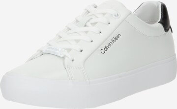 Calvin Klein Rövid szárú sportcipők - fehér: elől
