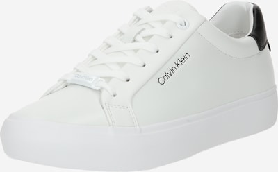 Calvin Klein Baskets basses en noir / blanc, Vue avec produit