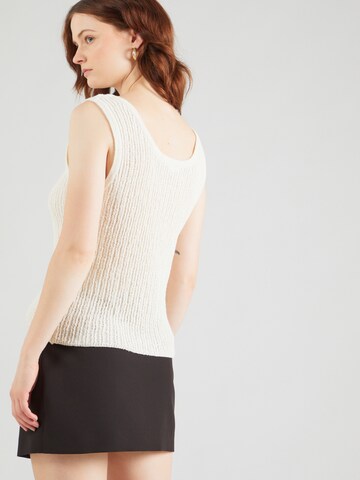 Noisy may Knitted Top in Beige
