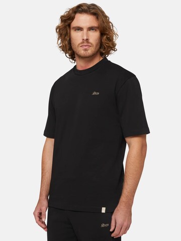 Boggi Milano T-Shirt in Schwarz: predná strana