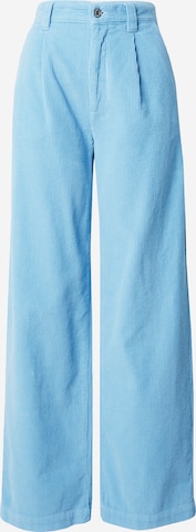 Wide leg Pantaloni cutați 'CELLY' de la Stella Nova pe albastru: față