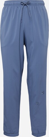 ADIDAS SPORTSWEAR Tapered Sportbroek in Blauw: voorkant