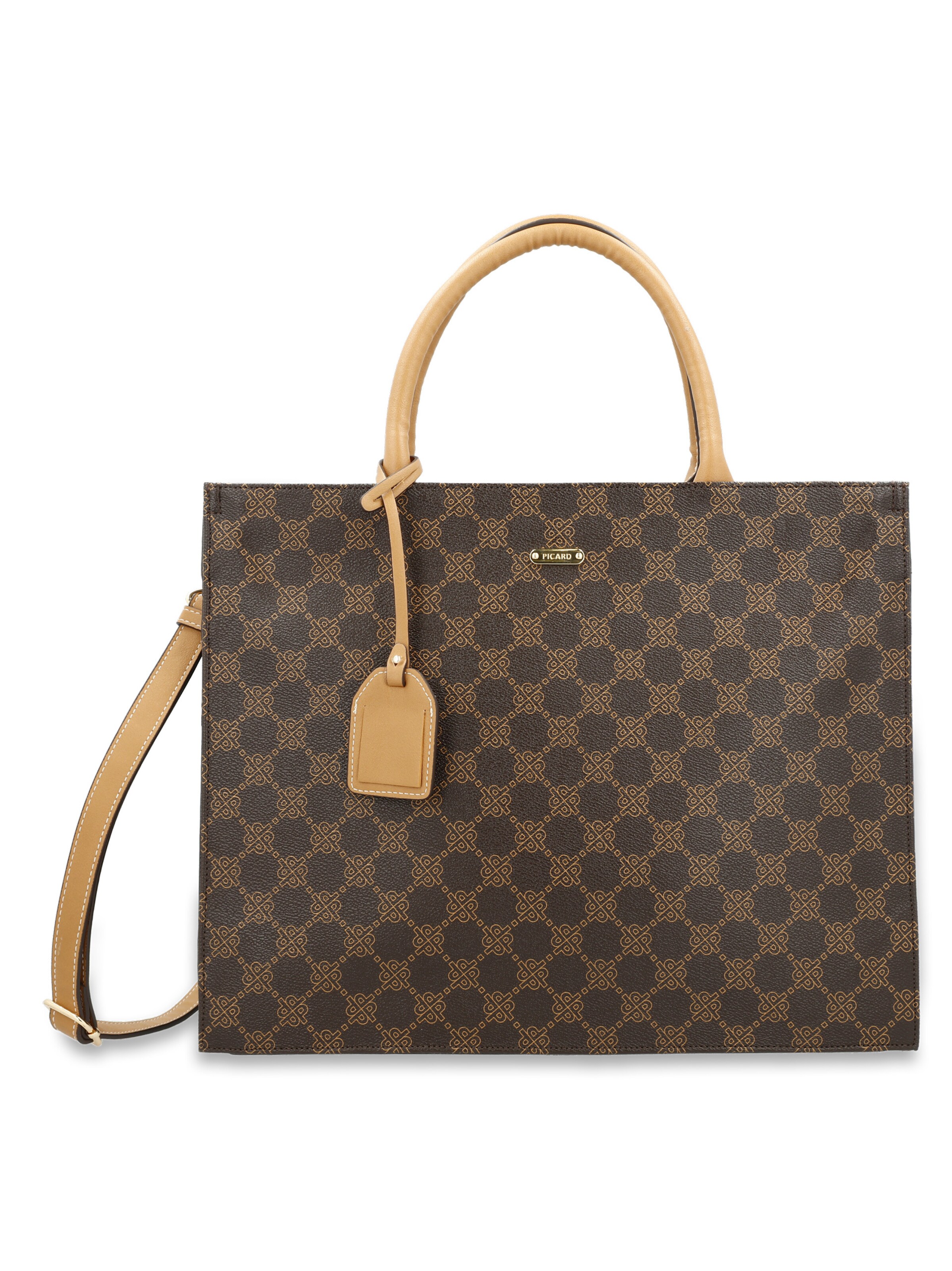 Picard Shopper 'Euphoria' in Braun: Vorderseite