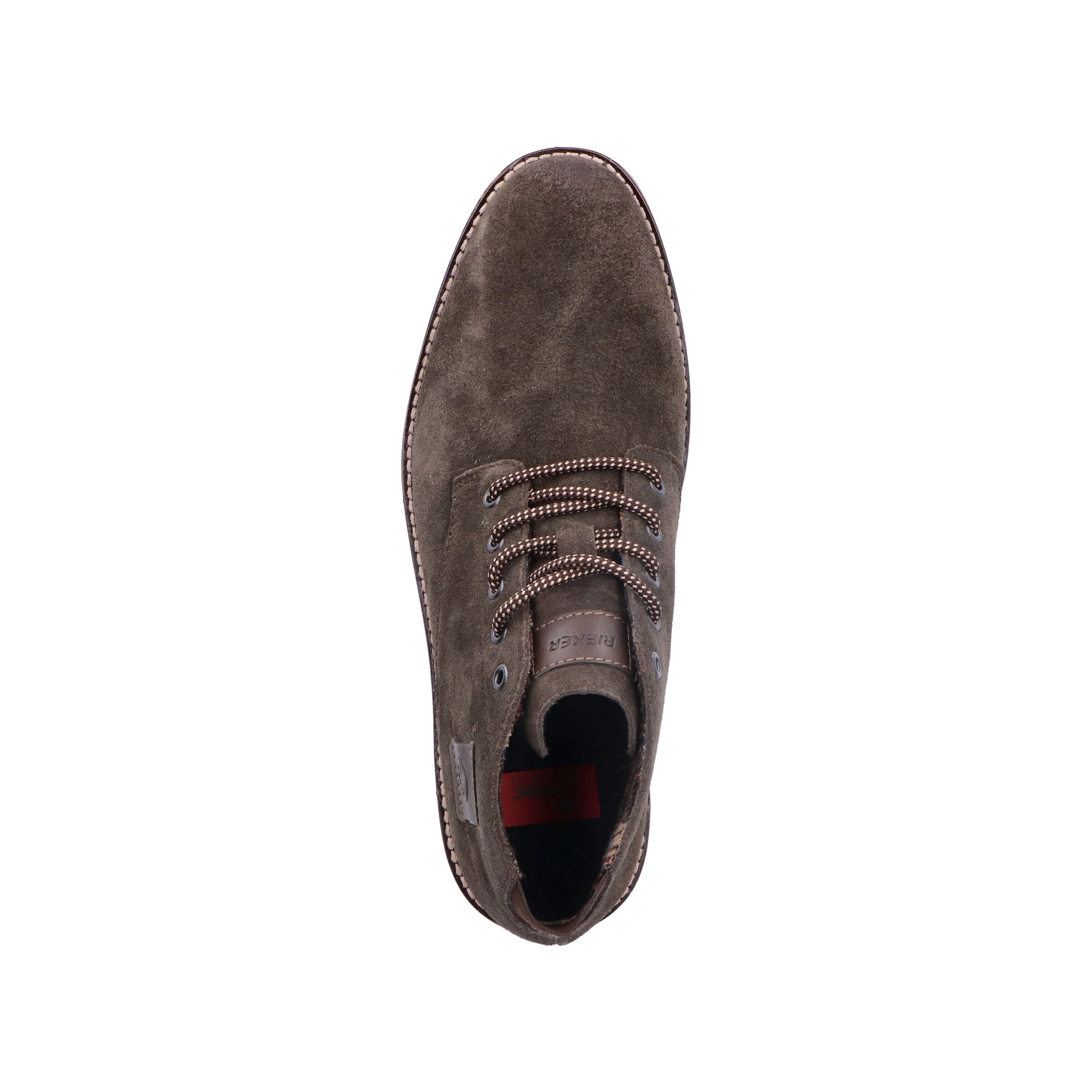 Bottes à lacets Rieker en marron