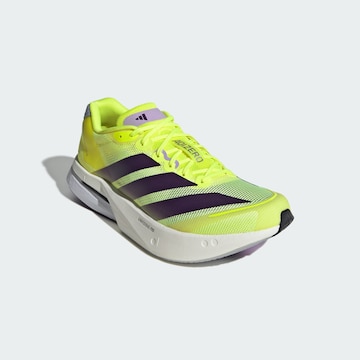 Chaussure de course 'Adizero Boston 13' ADIDAS PERFORMANCE en jaune
