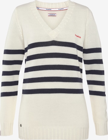 KangaROOS Sweater in White: front