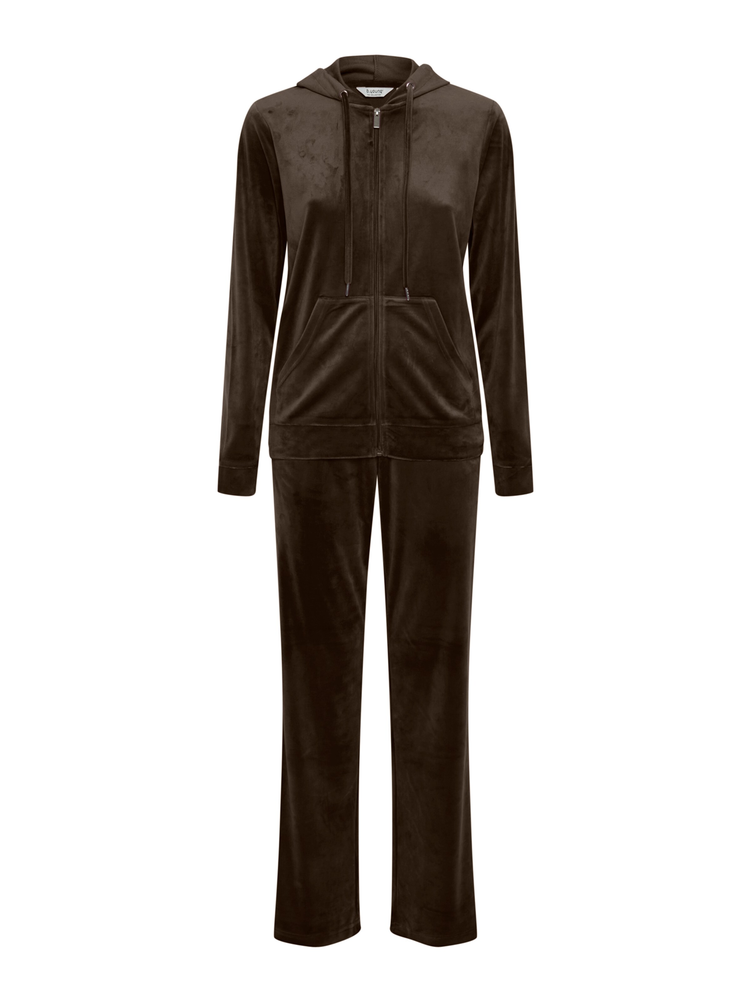 b.young Joggingdragt 'BYMITZA' i brun: forside