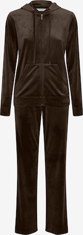 b.young Joggingdragt 'BYMITZA' i brun: forside