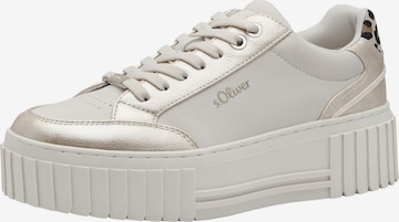 s.Oliver Sneaker in Beige: Vorderseite